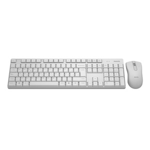 imagen de Kit Teclado + Mouse Inalambrico Philips C501 Color Blanco