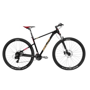 imagen de Bicicleta Slp Mtb Aluminio 100 Pro Rodado 29 2025 Talle M Negro Dorado Rojo