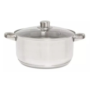 imagen de Olla Cacerola Gourmet Plus 24 Cm Acero Inoxidable Color Gris