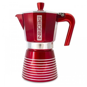 imagen de Cafetera Moka Pedrini Infinity 6 Tz Passion Red(883336417397)