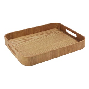 imagen de Bandeja Carol Rectangular De Bambú 45 Cm Con Asas (64242-MAD) (7792281642422)