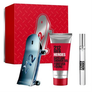 imagen de Carolina Herrera 212 Heroes Men Edt 90ml + Edt 10ml + After Shave