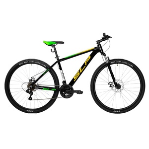 imagen de Bicicleta Slp Mtb Aluminio 25 Pro Rodado 29 2025 Talle M Negro Amarillo Verde