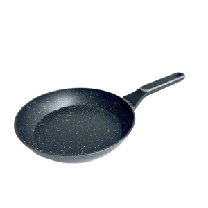 imagen de Set De Sartén Carol 22 Cm Y 26 Cm Con Espátula De Nylon Línea Granito Negro