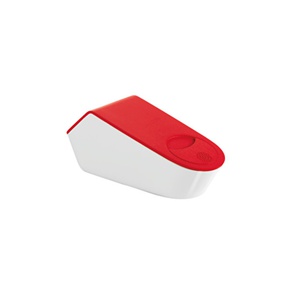 imagen de Rallador De Queso Con Recipiente Guzzini Blanco Y Rojo (29960055)(8008392266563)