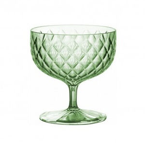 imagen de Copa Postre x6 unidades 350ml Glamour Verde Carol (14250)