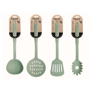 imagen de Set De 4 Utensilios Verde Carol Areia (85004-ARV)