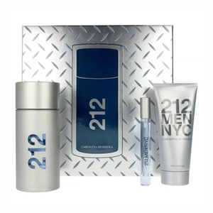 imagen de Carolina Herrera 212 Men Edt 100ml + Edt 10ml + After Shave