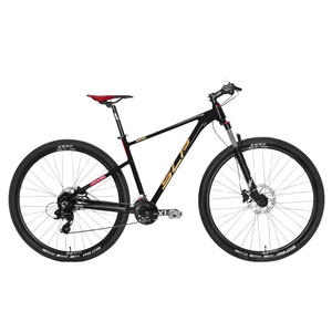 imagen de Bicicleta Slp Mtb Aluminio 100 Pro Rodado 29 2025 Talle L Negro Dorado Rojo