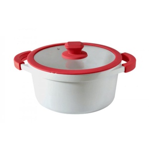 imagen de Cacerola 24 Cm Porcelanizada B/R (E15255R-24)(1525524731722)